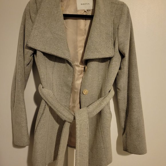 Babaton Spencer Wool Coat Size S - Picture 3 of 4
